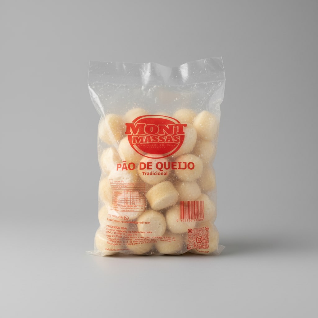 Pão de Queijo 1kg - 25gr