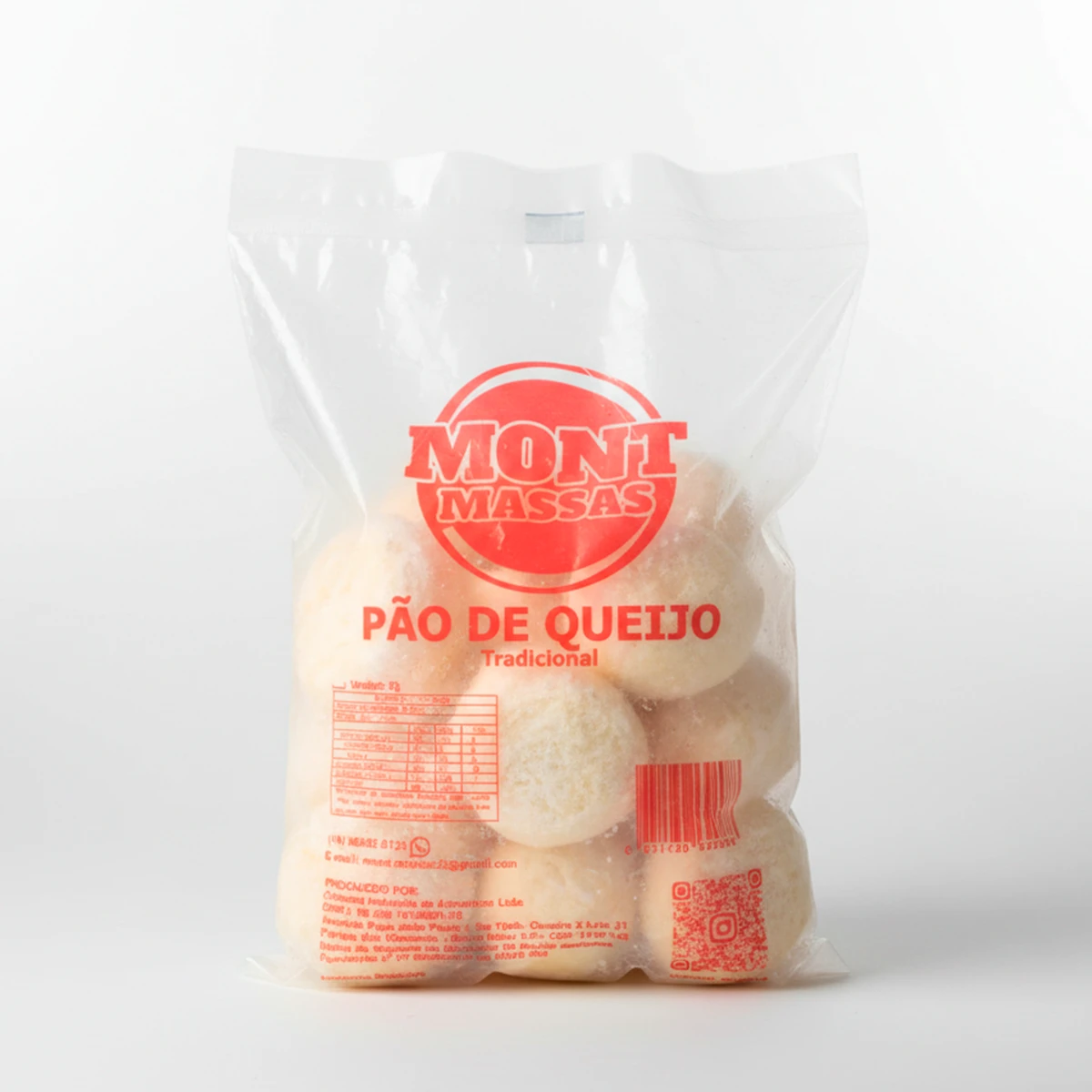 Pão de Queijo 1kg - 100gr